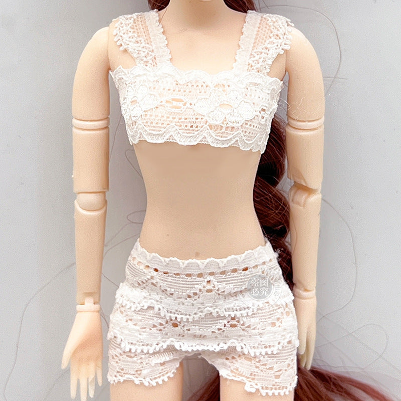 Wholesale 10pcs/pack Doll dress-up clothes underwear pajamas lace cloth baby clothes